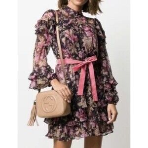 Nwot Zimmermann Lucky Tier Dress Size 0